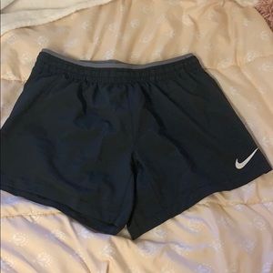 NWT Nike black running shorts!!